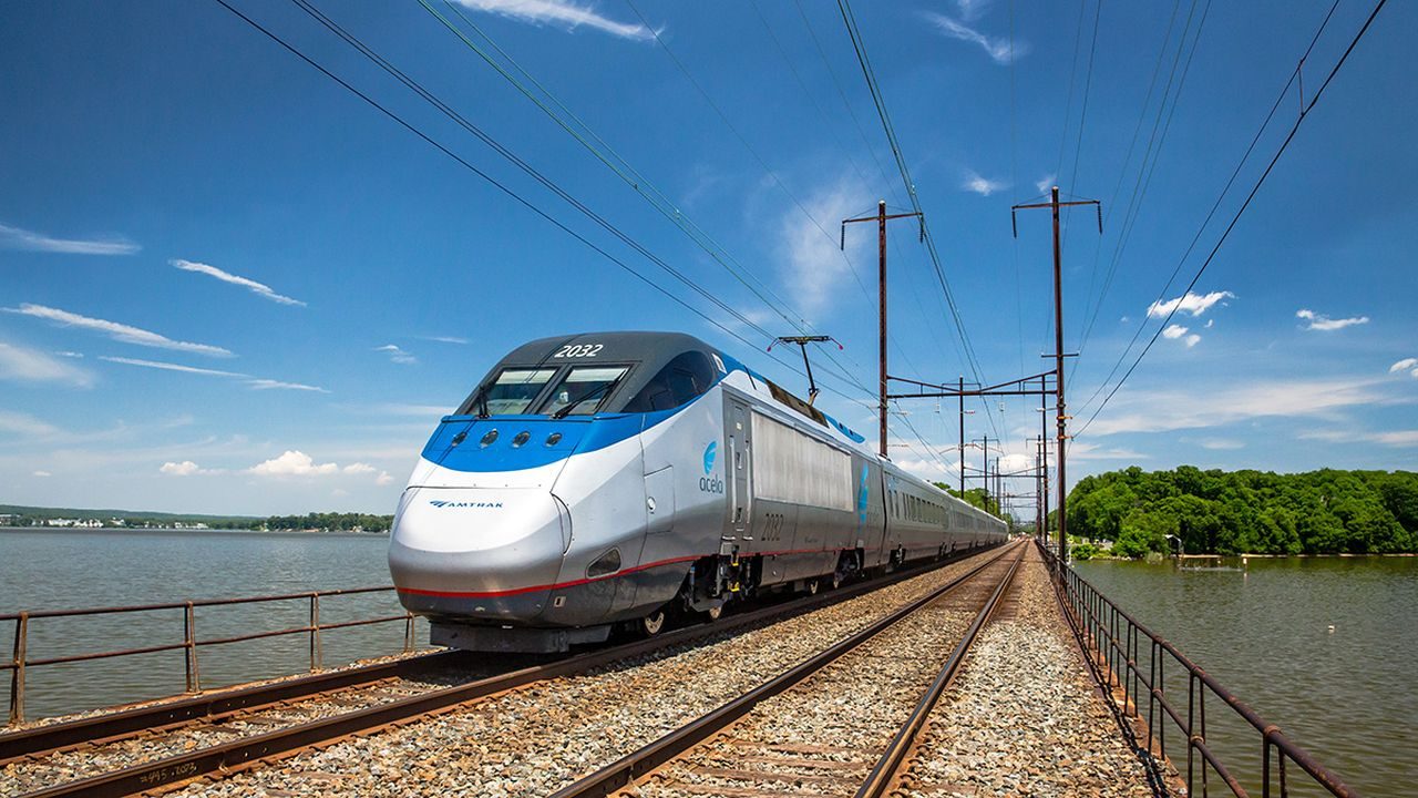 Acela Crossing Bush River Bridge