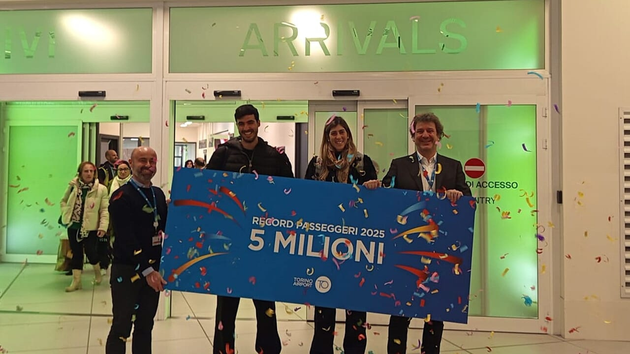 Aeroporto Caselle Torino record 2025