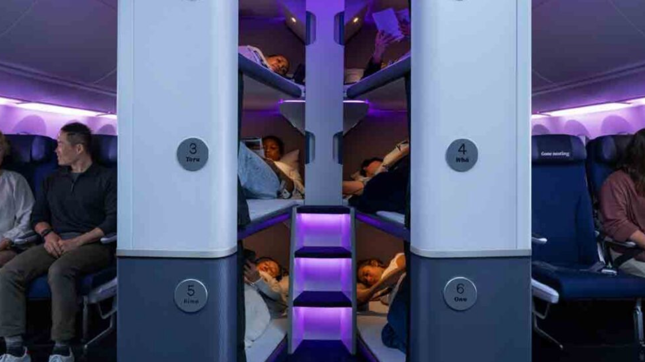 Air New Zealand lancia le prime cuccette in Economy con Skynest (2)