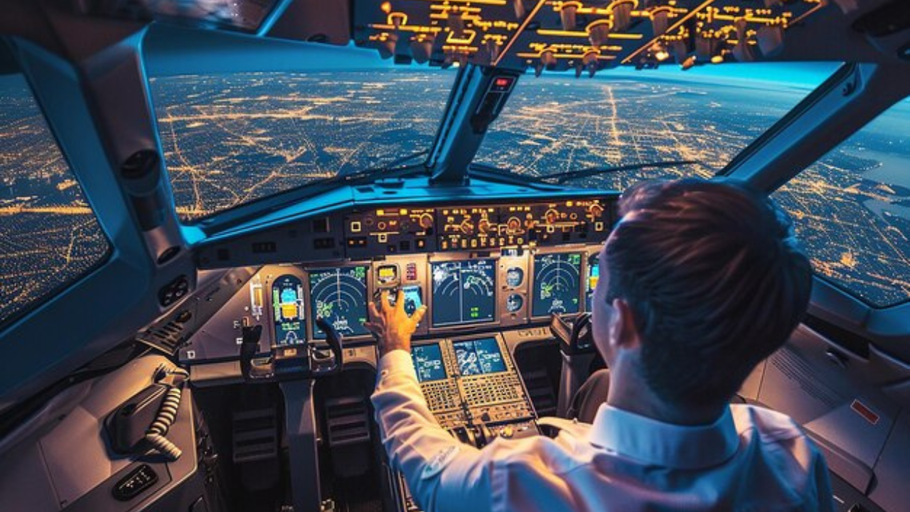 Cockpit con un solo pilota