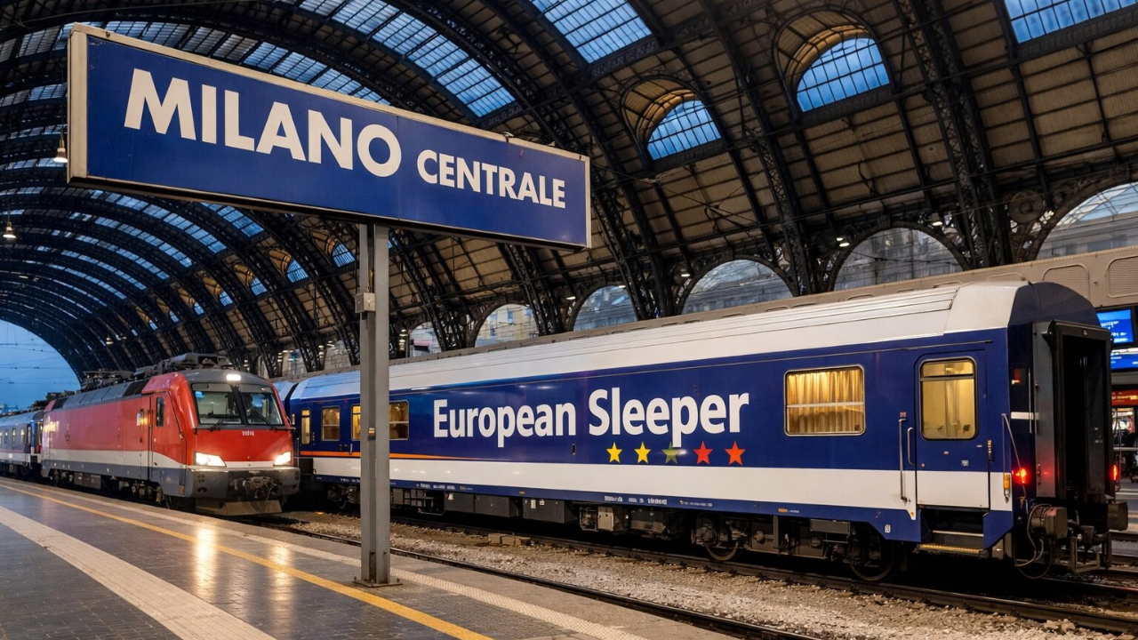 European Sleeper lancia il treno notturno Milano-Paesi Bassi dal 2026