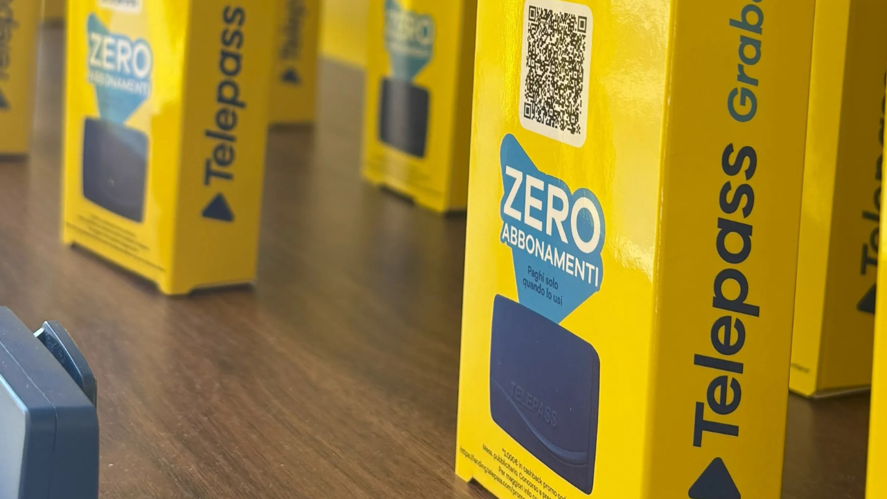 Grab&Go, il primo Telepass senza costi fissi