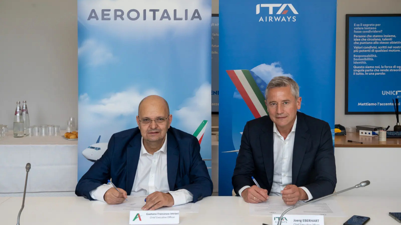 ITA Airways e Aeroitalia insieme accordo commerciale per volare di più e meglio in Italia