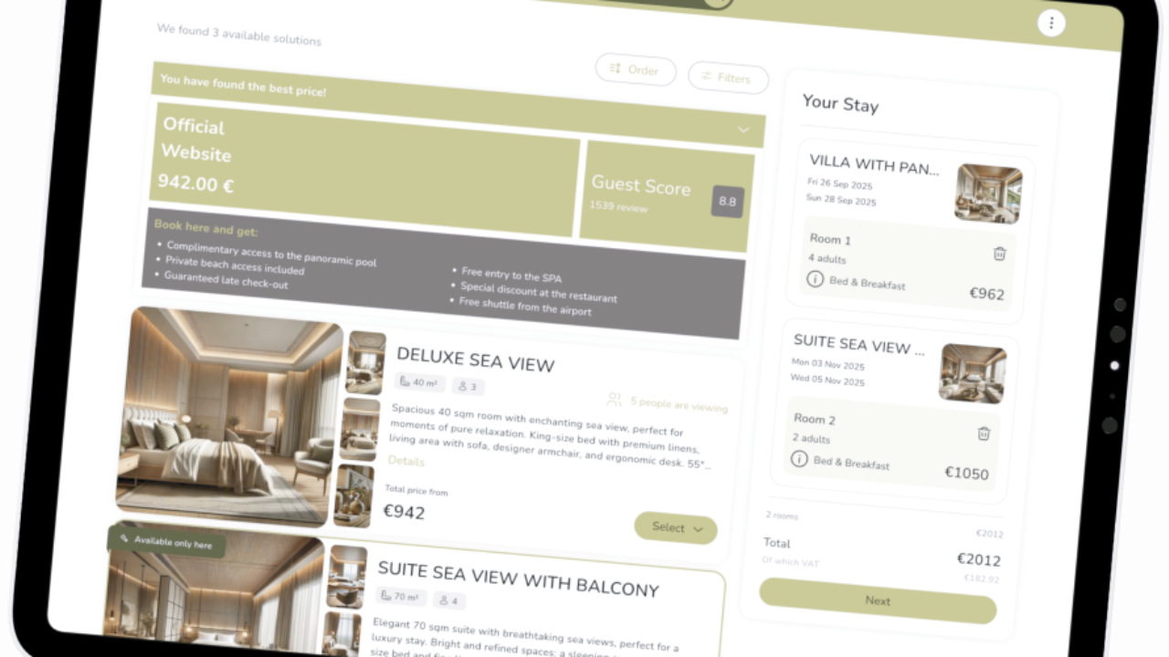 La A.I. rivoluziona anche le prenotazioni arriva AIBE, il nuovo booking engine di Blastness