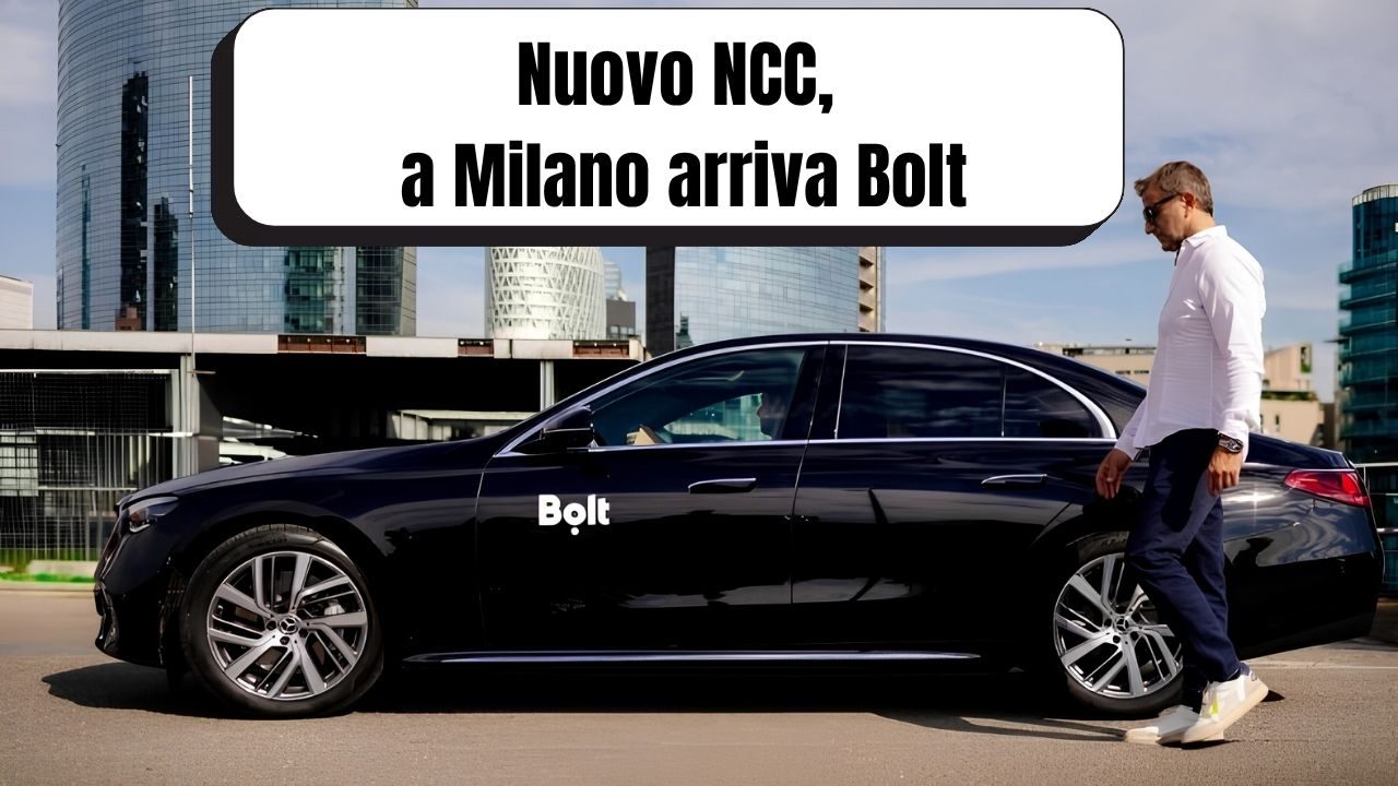 Nuovo NCC a Milano dal 10 giugno 2026 arriva Bolt