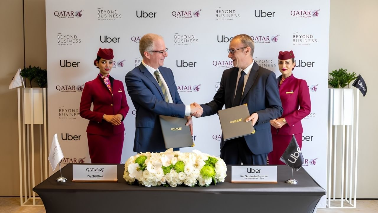 Qatar Airways e Uber for Business alleate per per la mobilità corporate (1)
