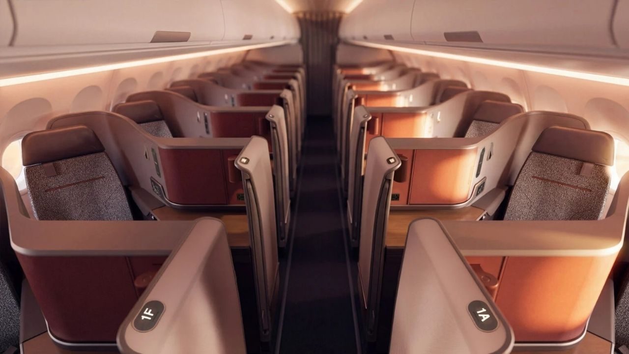 Quantas nuova business class