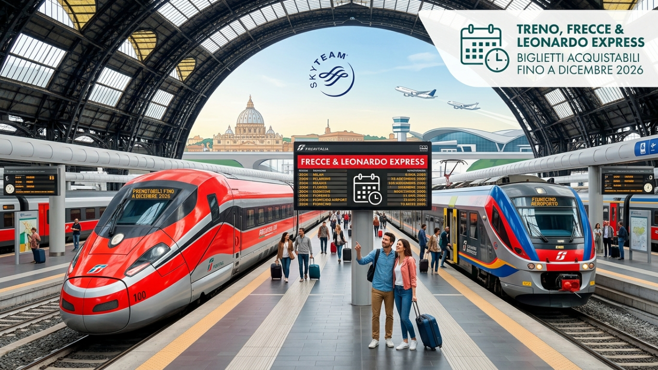 Rivoluzione Trenitalia addio al limite dei 6 mesi, biglietti validi fino a fine 2026 (1)