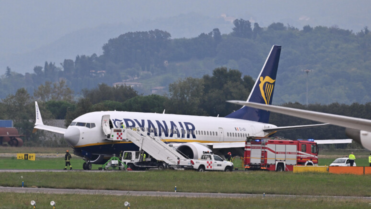 Ryanair falso allarme incendio