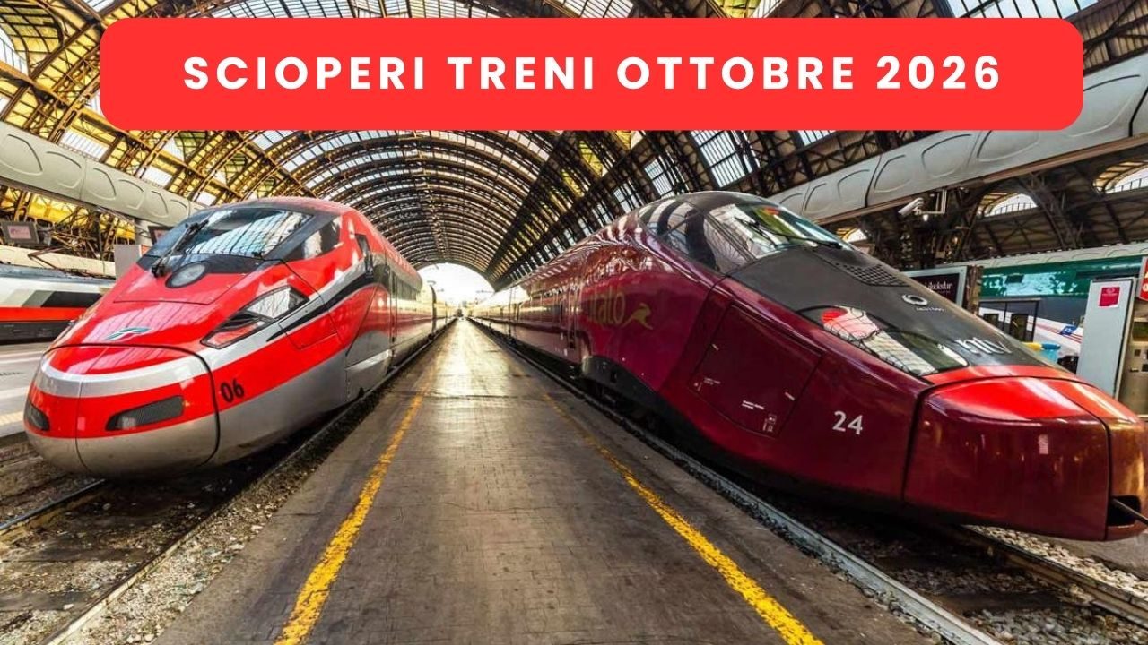 Scioperi Treni ottobre 2026