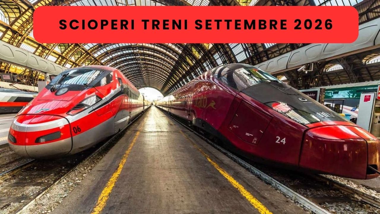 Scioperi Treni settembre 2026