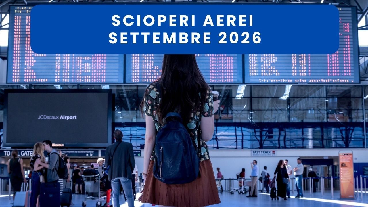 Scioperi aerei settembre 2026