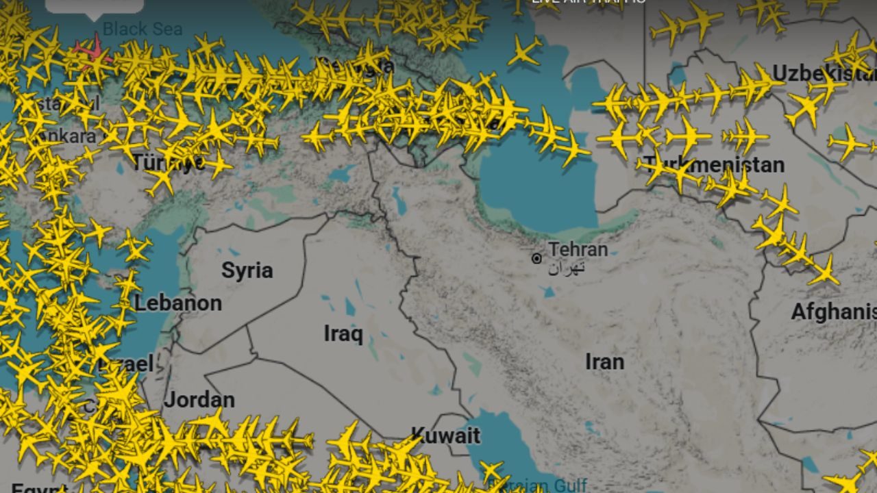 Traffico aereo Iran (1)