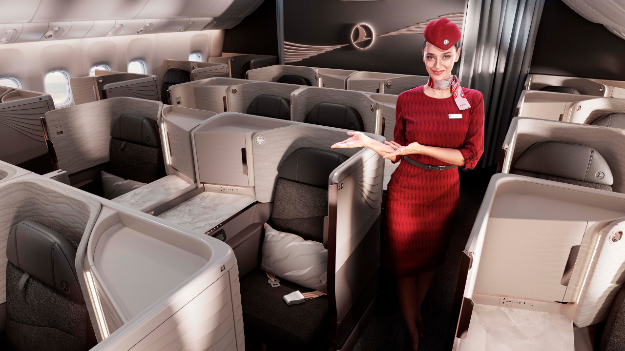 Turkish Airlines presenta le nuove suite Crystal Business Class