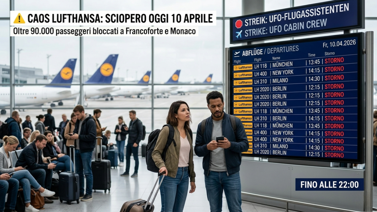 aos voli lufthansa 10 aprile 2026