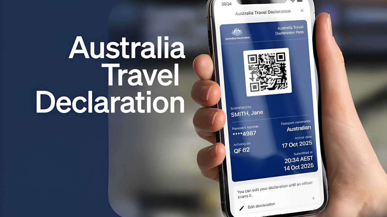 australia travel declaration