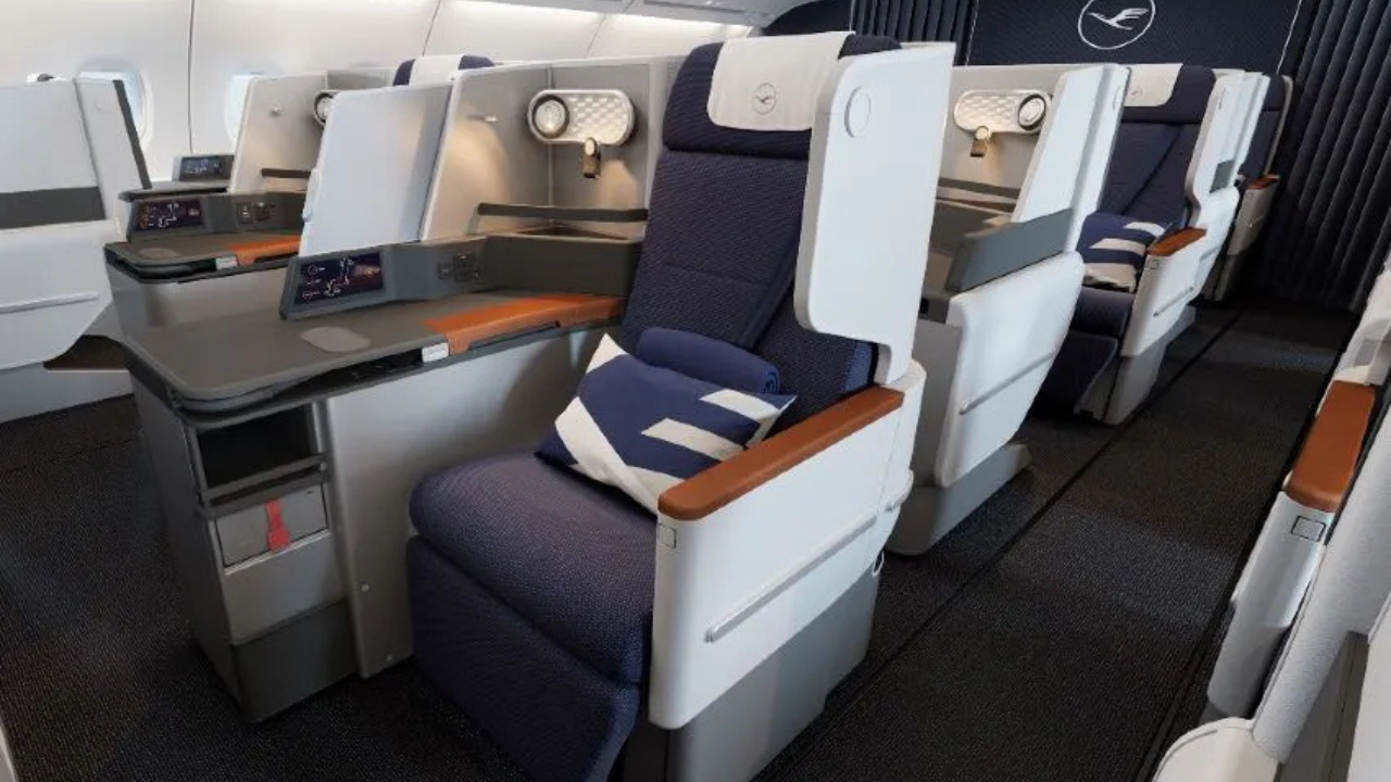 nuovi posti in business class sulla flotta A380 di Lufthansa