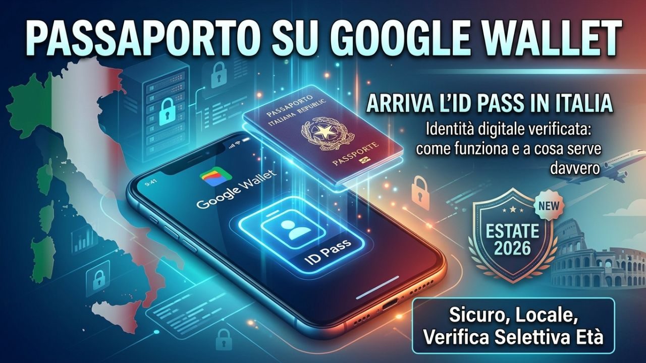 passaporto digitale su Google Wallet
