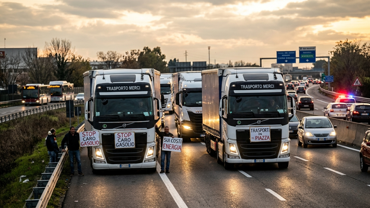 sciopero TIR 202 25 aprile 2026