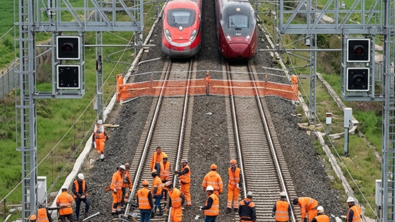 stop alta velocità milano roma 11 aprile 2026